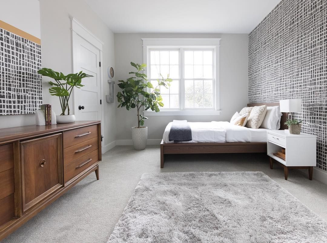 Feather Liza Made-to-Measure Soft-Luster Shag Rug — Silver Mist — Feather Collection Liza Silver Shag Rug – Sparkly, Plush, Minimalist Glam - Well Woven - In a boys bedroom