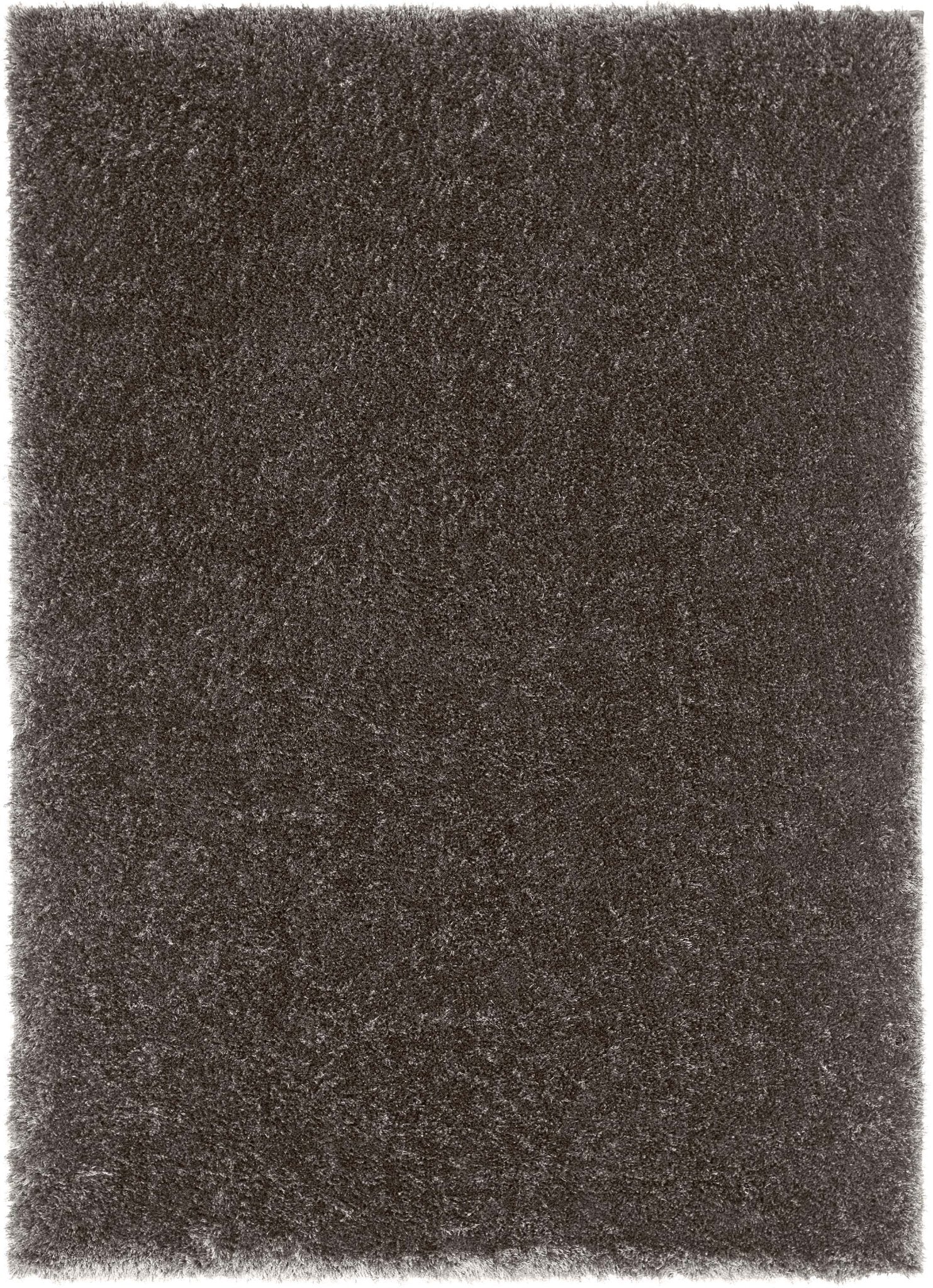 Feather Collection Liza Black Shag Rug – Sparkly, Plush, Minimalist Glam - Well Woven - black shag rug overhead 2