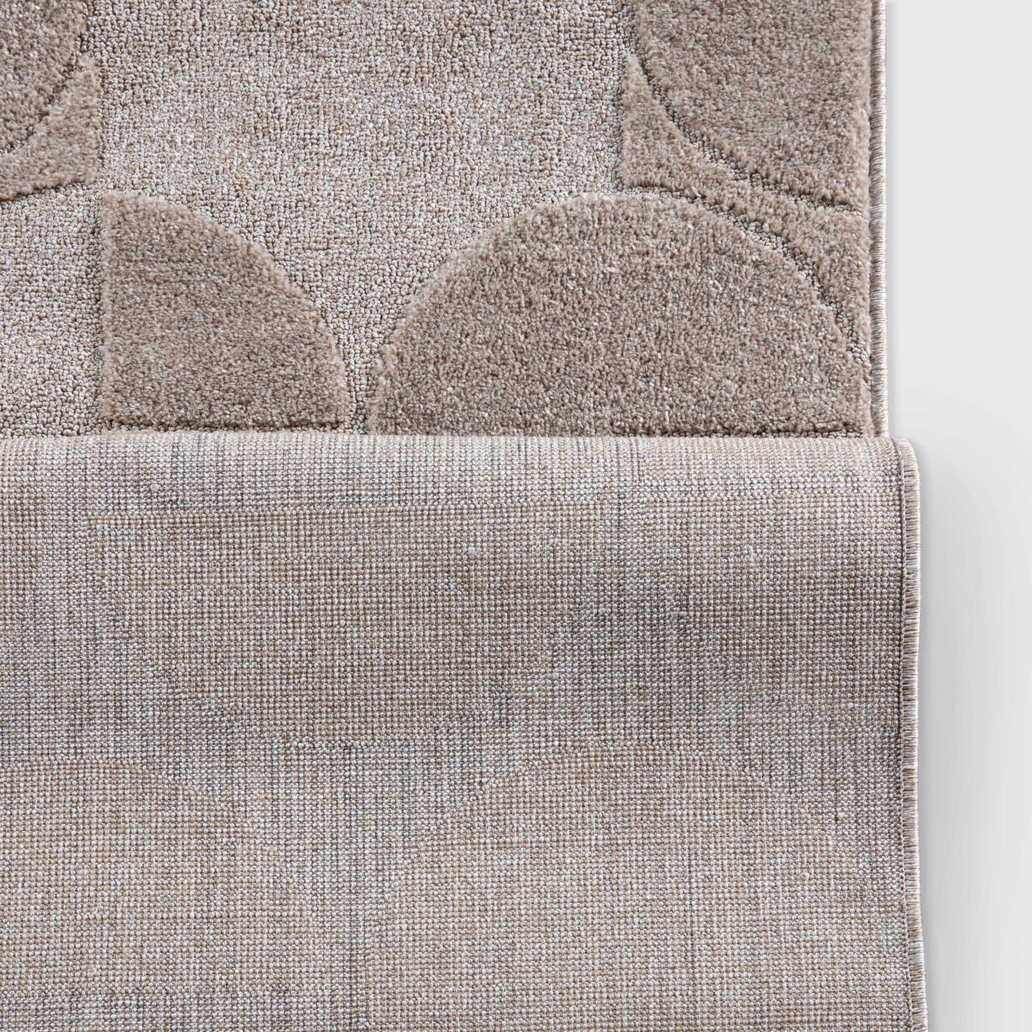 Custom Size Runner Harmony Modern Beige Choose Your Width x Choose Your Length Hallway & Stair Runner Rug Well Woven
