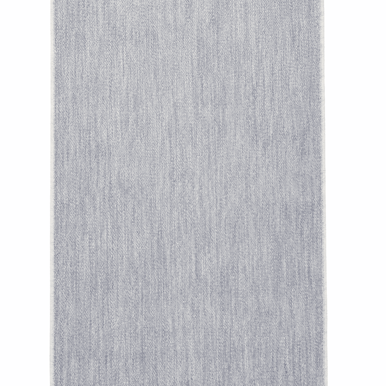 COD-17 - Long light blue and beige runner rug pattern on a white background