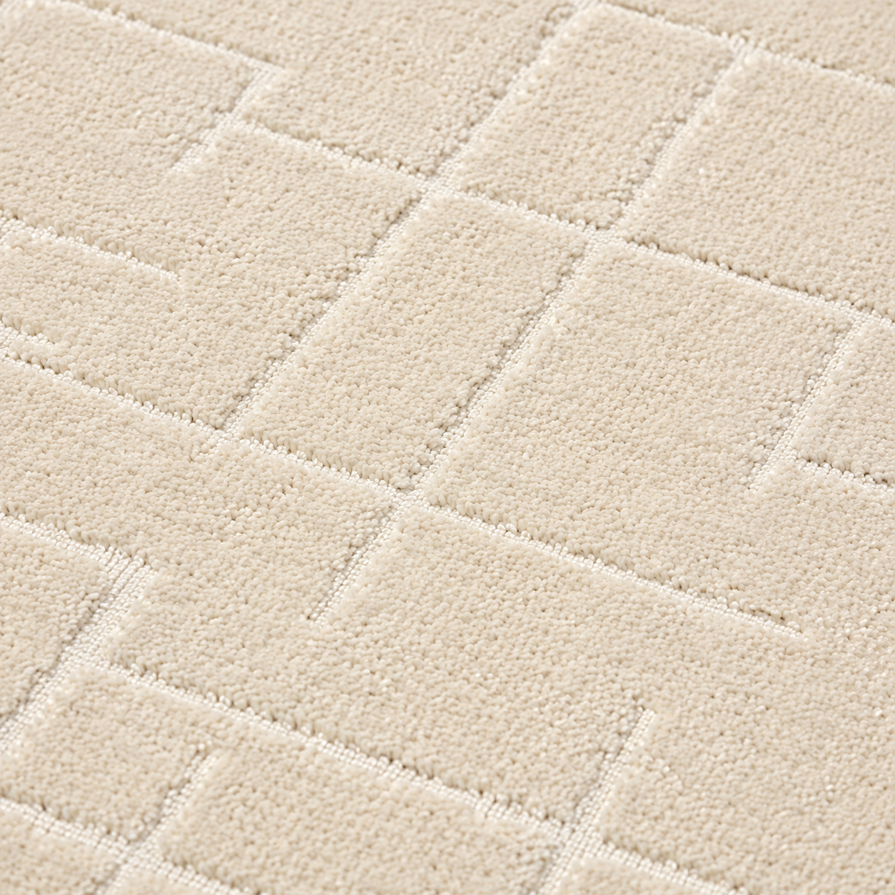 Serenity Soft Linen Ivory runner rug close-up texture detail