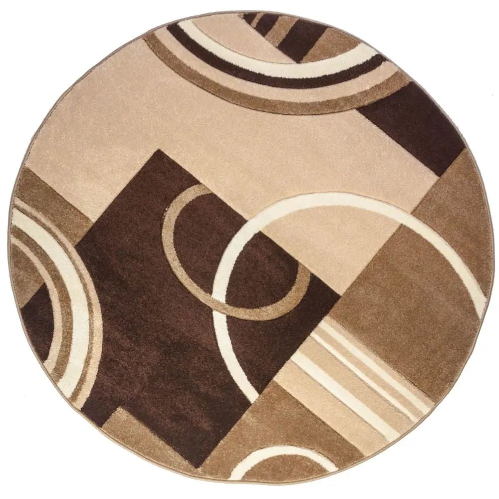 Galaxy Waves Ivory Modern Rug Well Woven