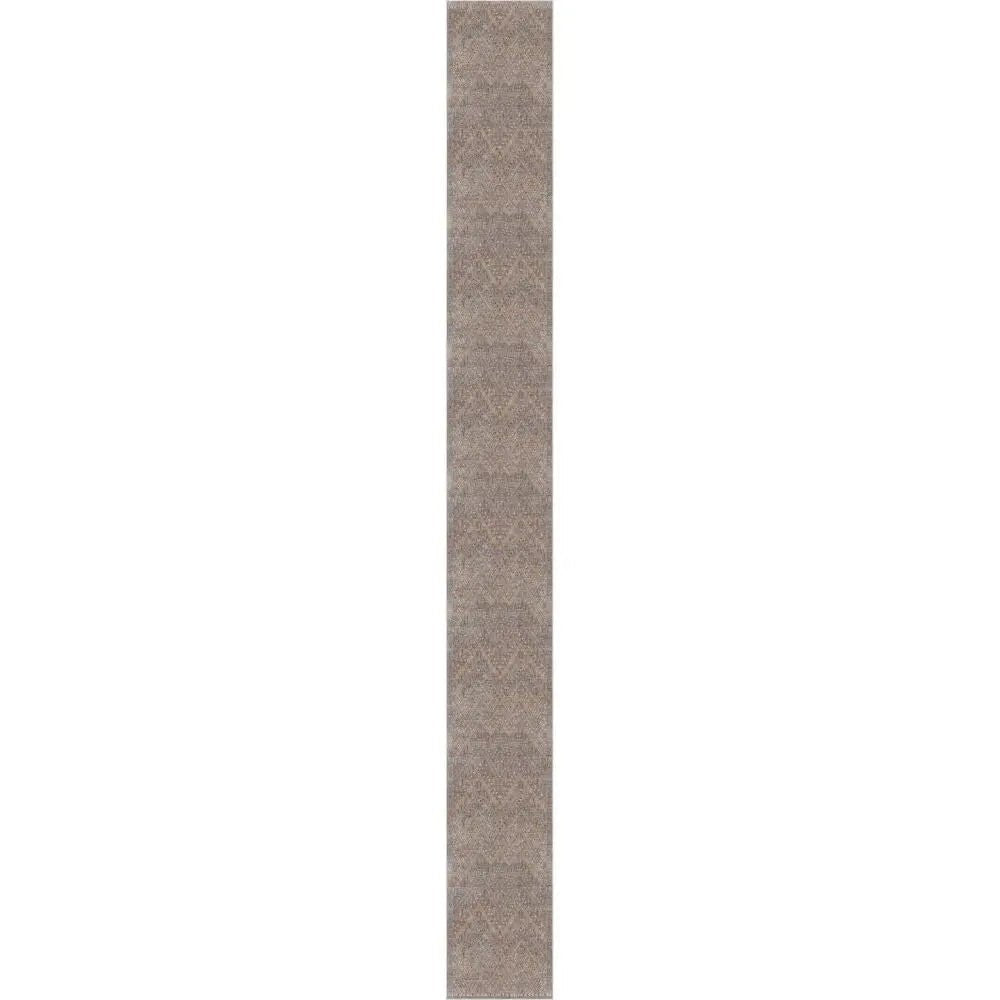 Anya Vintage Tribal Chevron Grey Flat-Weave Rug Well Woven