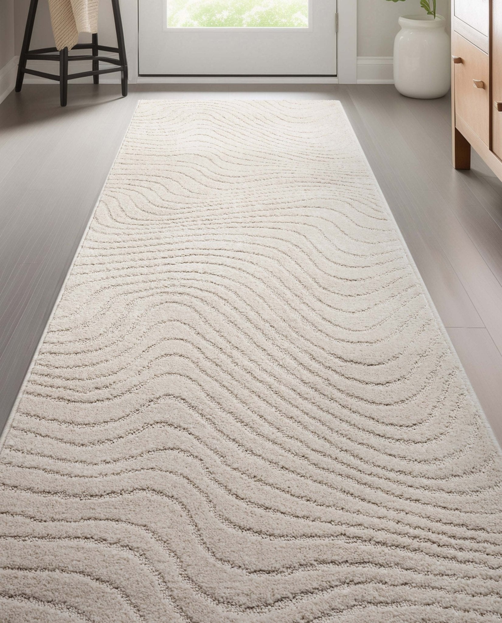 Start with the Floor: Designing a Modern Hallway Around Custom Runner Rugs - Well Woven