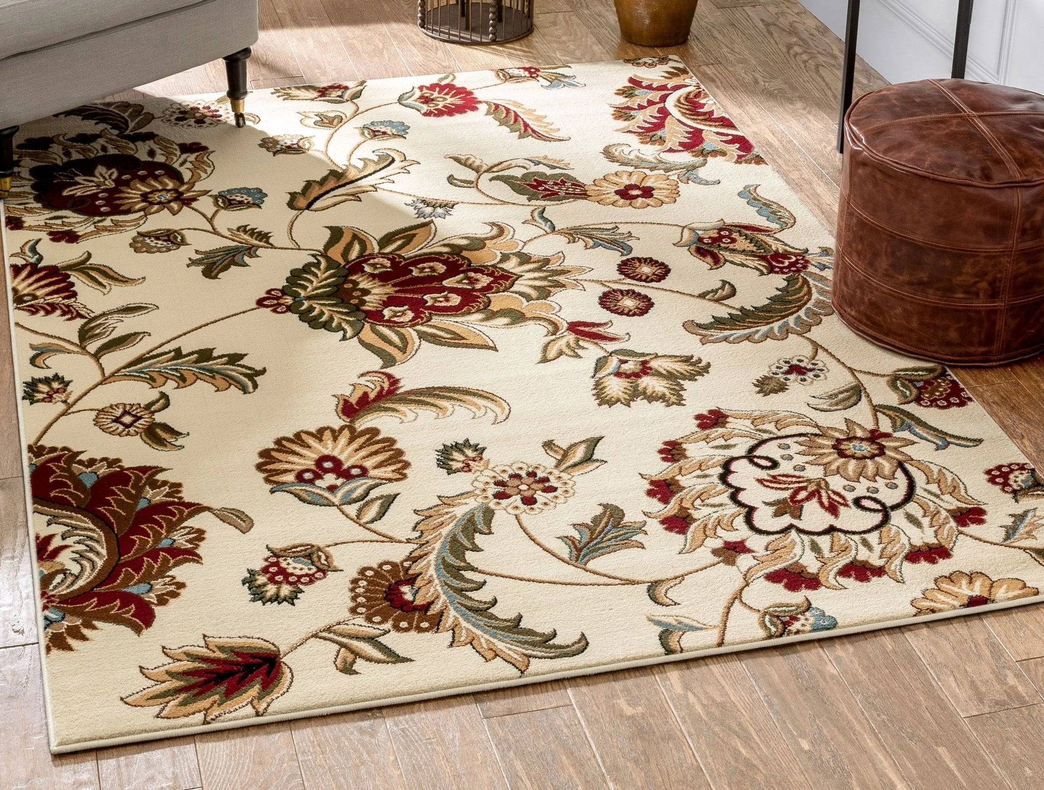 Ashley Oriental Ivory Oriental Rug Well Woven