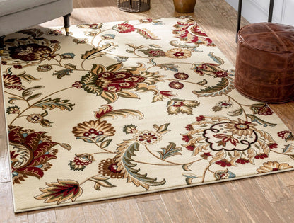Ashley Oriental Ivory Oriental Rug Well Woven