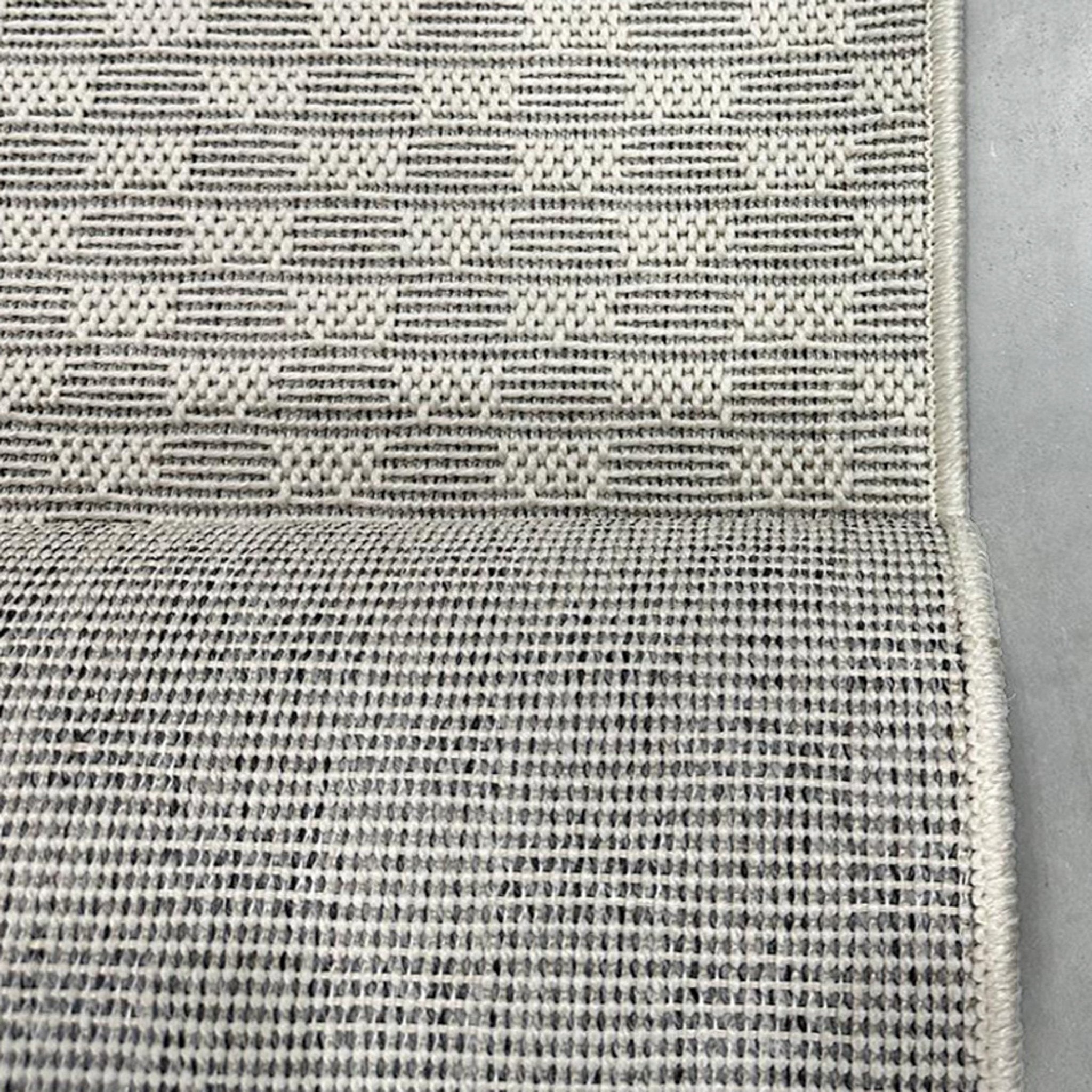 Alto Textures Custom Size Indoor/Outdoor Runner 27 Inches Width x Choose Your Runner Length - Well Woven - Rug backing
