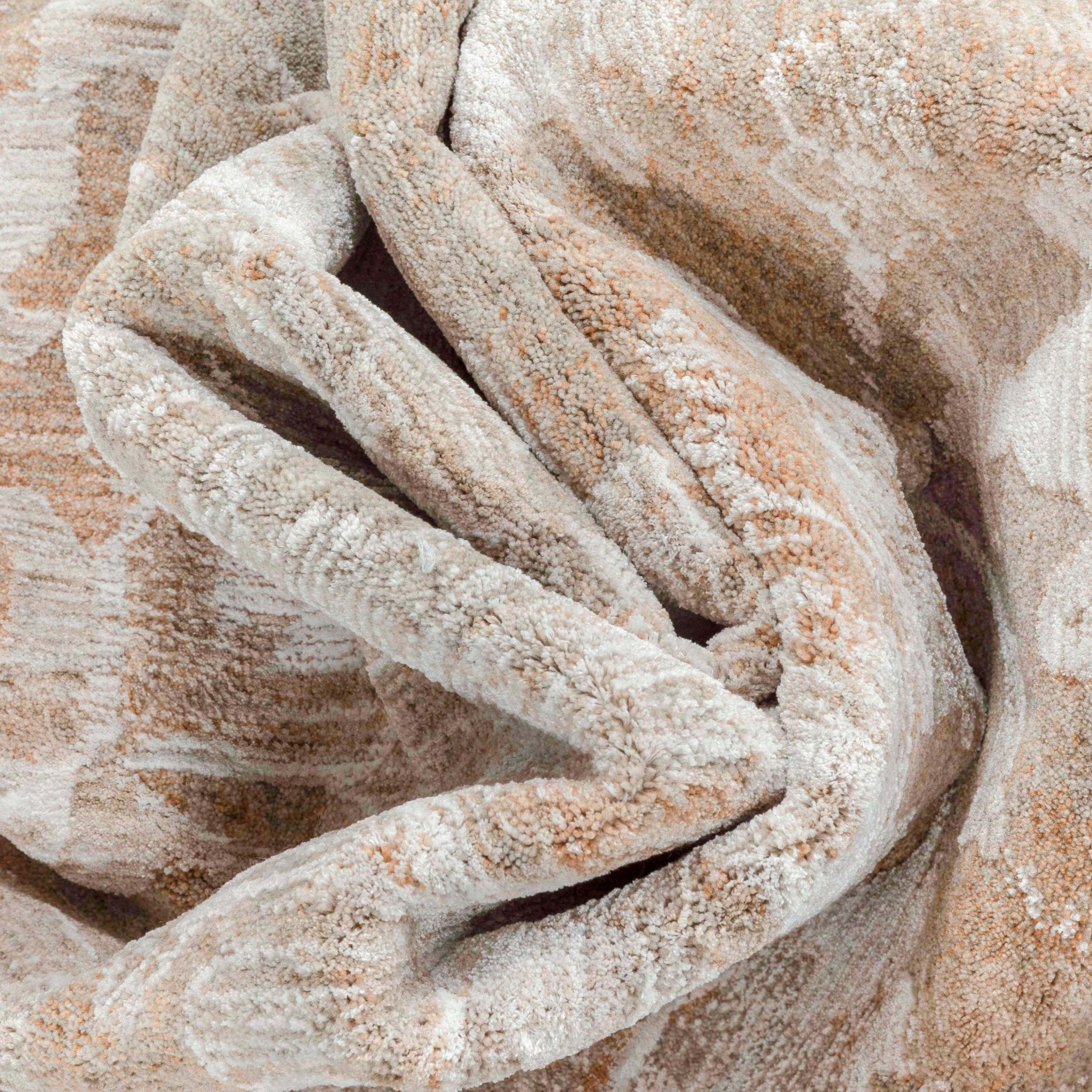 Ethos Serenity Beige Warm Earth Tone - Easy to Clean - Globally Inspired Patterns Well Woven