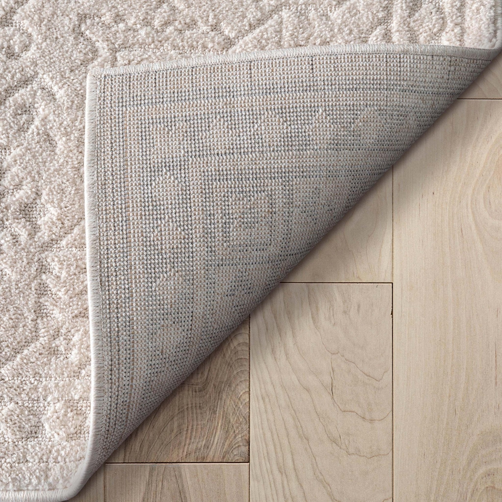 Cloud Medallion Heriz Soft Ivory Rug Well Woven