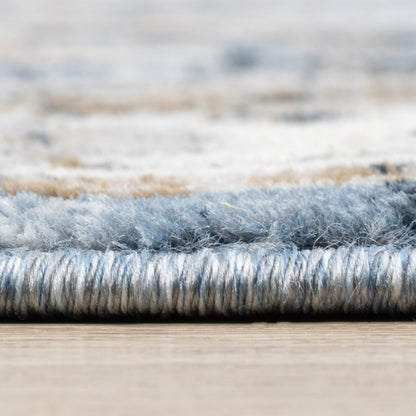 IND-106 Well Woven Indira Elysium Midnight Blue Close Up 