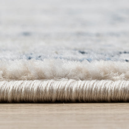 IND-143 Well Woven Indira Eclipse Ivory Close Up