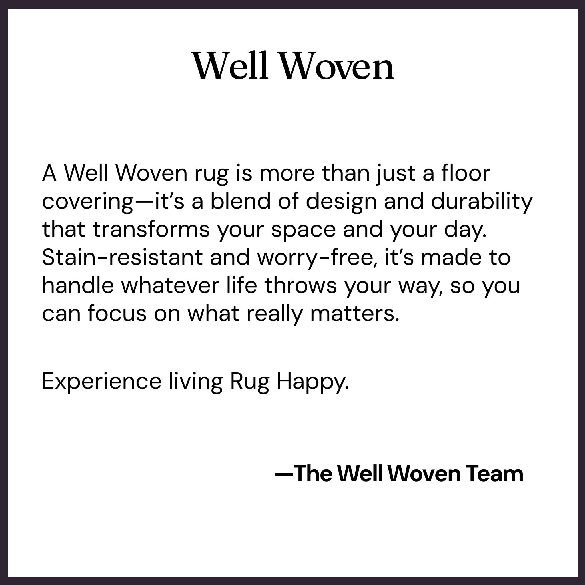 Well Woven Promise 