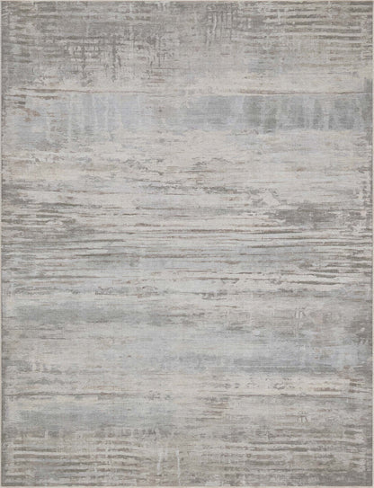 Havana Abstract Geometric Lines Beige Blue Flatweave Rug Well Woven