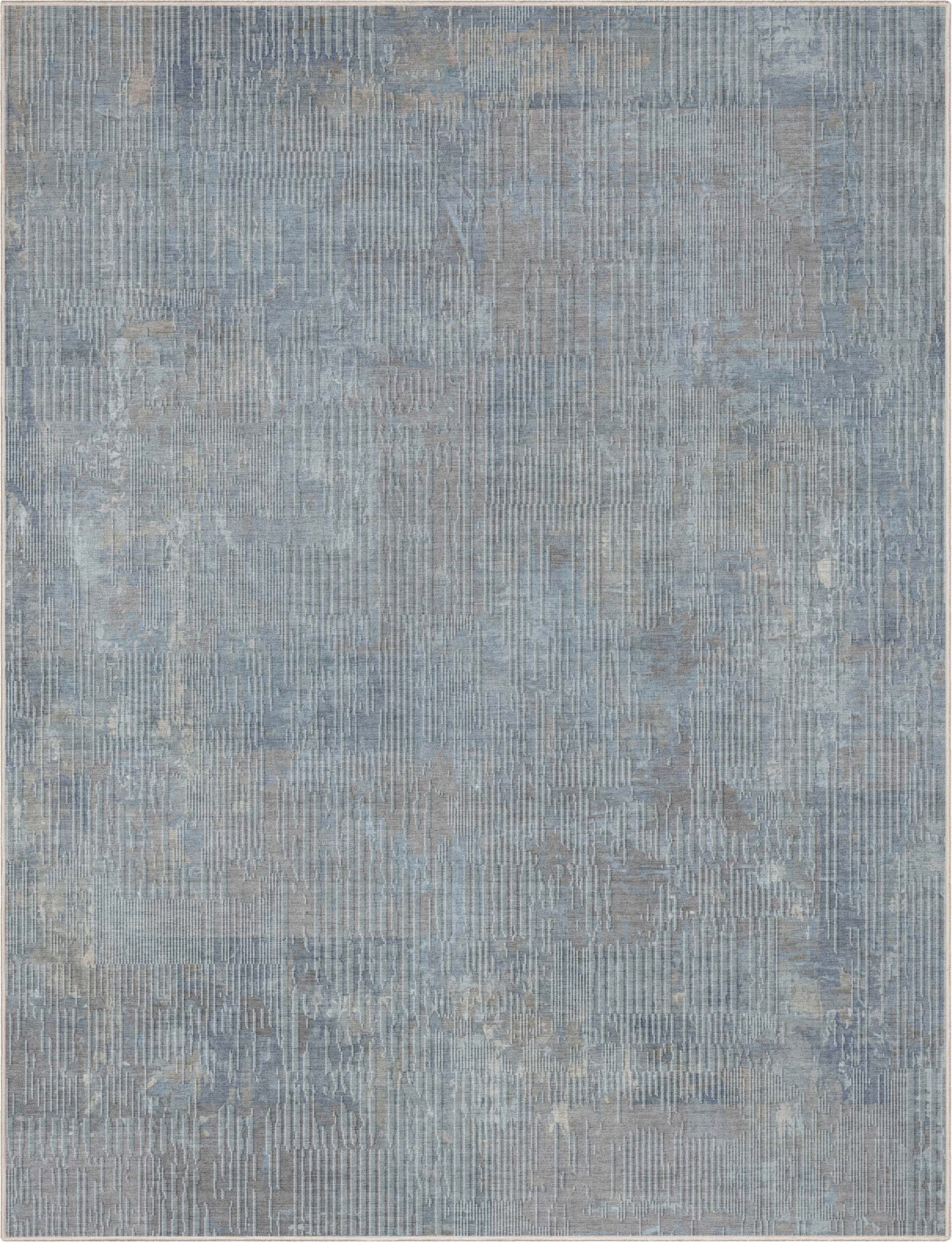 Acropolis Abstract Geometric Lines Blue Flatweave Rug Well Woven