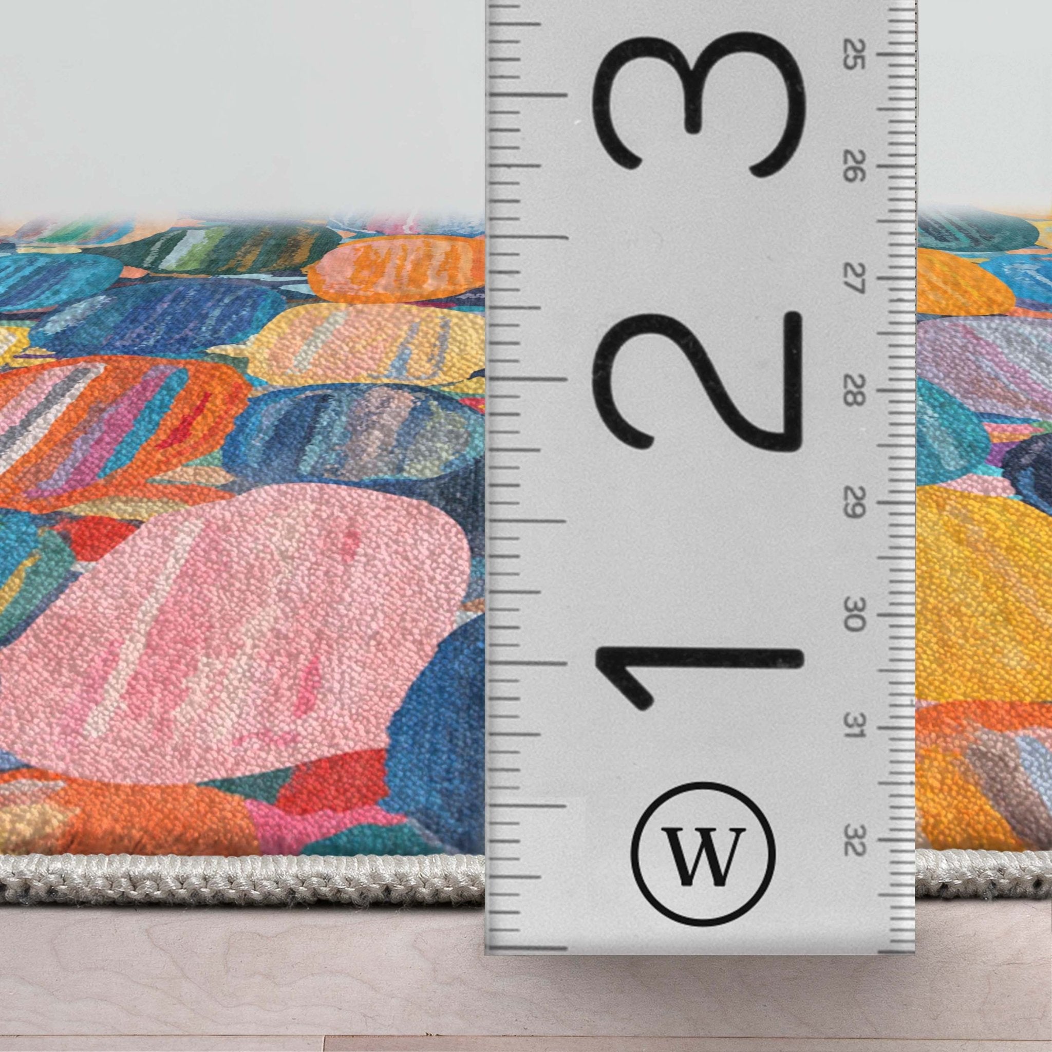 Apollo Nuances Rivières – Soft Watercolor & Pebble Multicolor Rug Well Woven