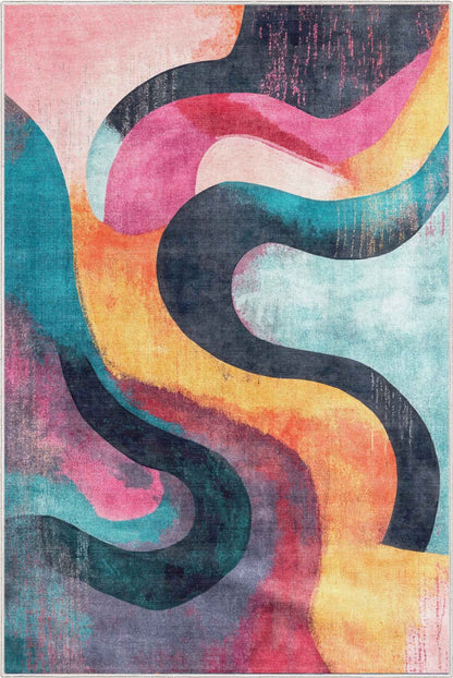 Apollo Couleurs Sans Fin – Timeless Multicolor Abstract Rug Well Woven