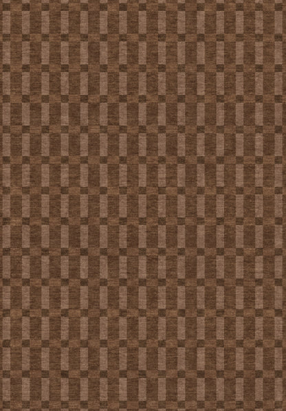 ARTWORK PREVIEW - W-AP-113A - Apollo Pavilion Step Area Rug — Light Brown / Taupe. Not a finished-rug photograph.
