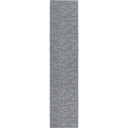 Custom Size Runner Striations Modern Striped Fogstone Pewter Choose Your Width x Choose Your Length Hallway Runner Rug Well Woven