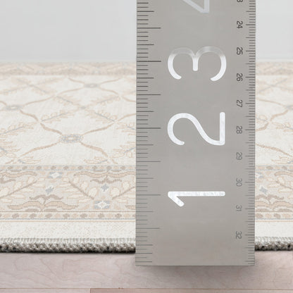 Custom Size Runner Regency Lattice Pearly Haven Choose Your Width x Choose Your Length Hallway Runner Rug Well Woven