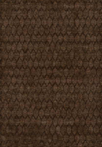 ARTWORK PREVIEW - W-AP-98A - Apollo Brackenline Area Rug — Espresso / Beige. Not a finished-rug photograph.