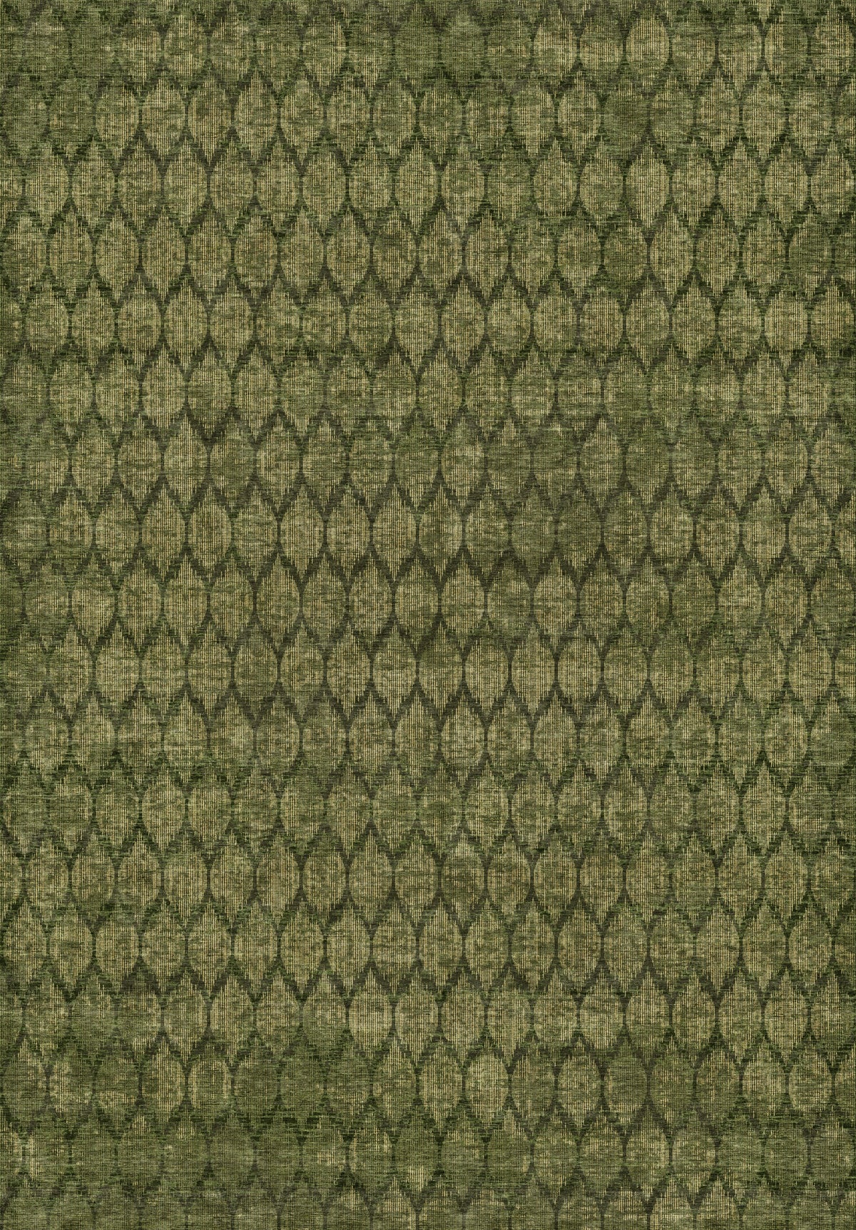 ARTWORK PREVIEW - W-AP-98B - Apollo Brackenline Area Rug — Olive / Beige. Not a finished-rug photograph.