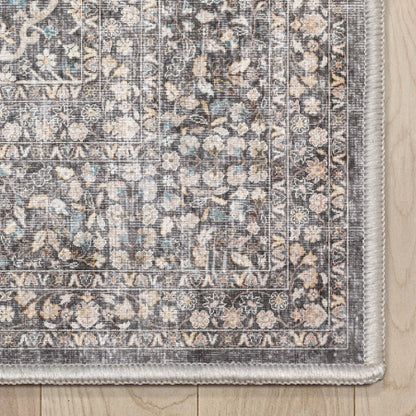 Isolde Vintage Persian Oriental Flat-Weave Rug