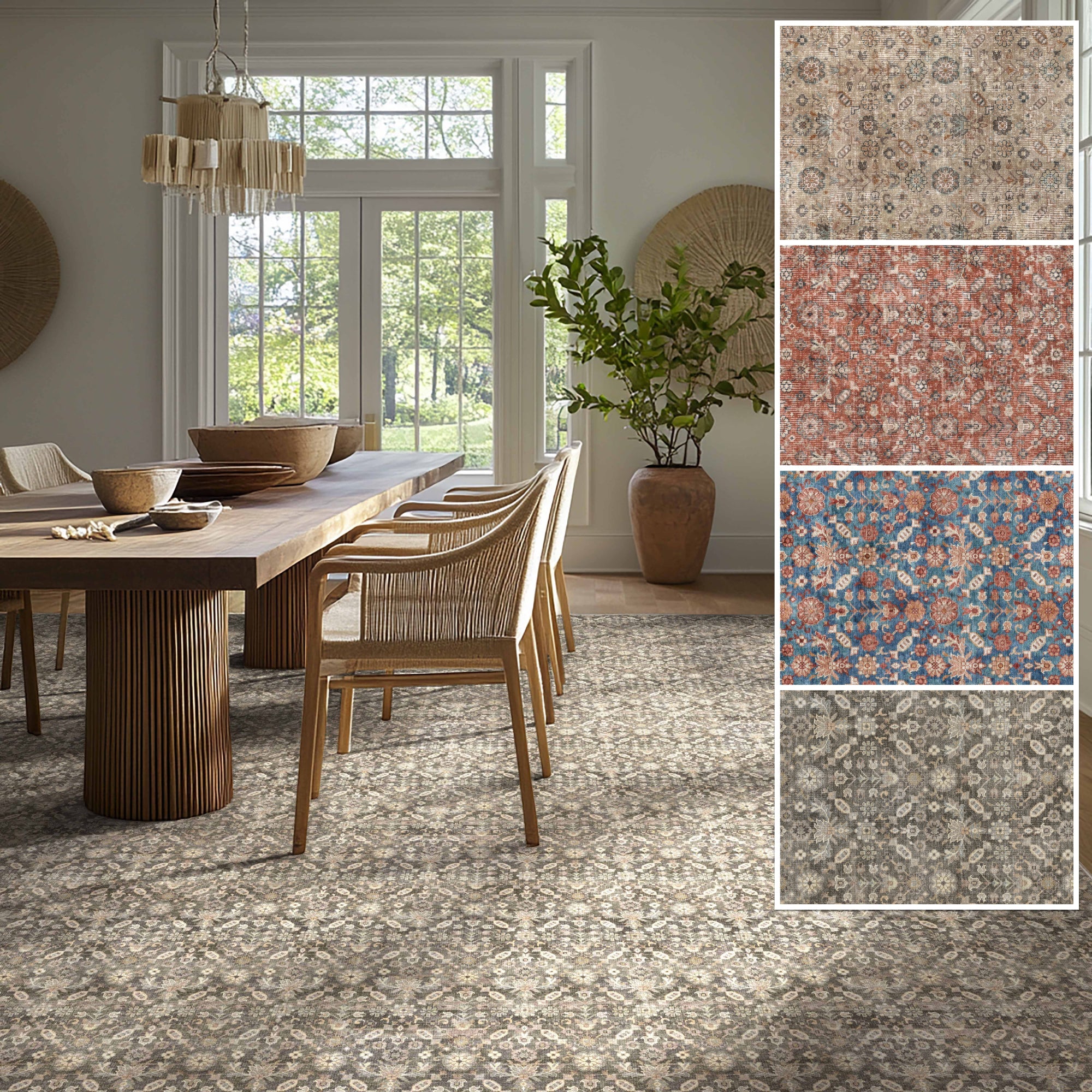 Well Woven - Beige Grey - Hilda Custom Rug