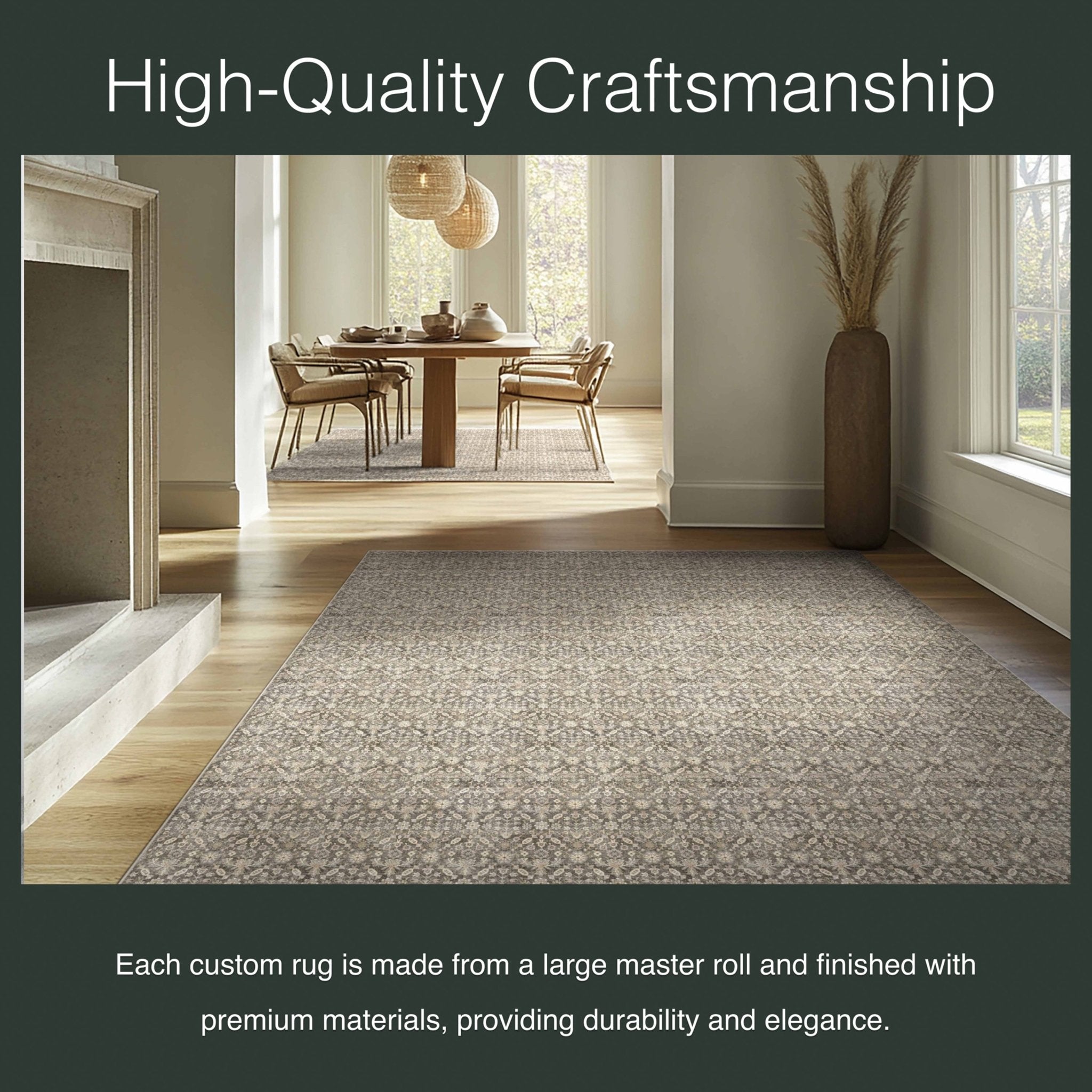 Well Woven - Beige Grey - Hilda Custom Rug