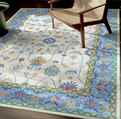 Ivory Blue Multi