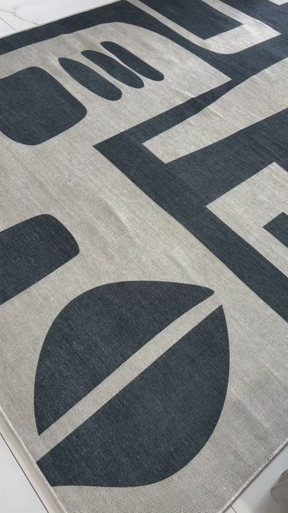 Apollo Canyon Geometric Flatwoven Rug – Easy Clean & Durable