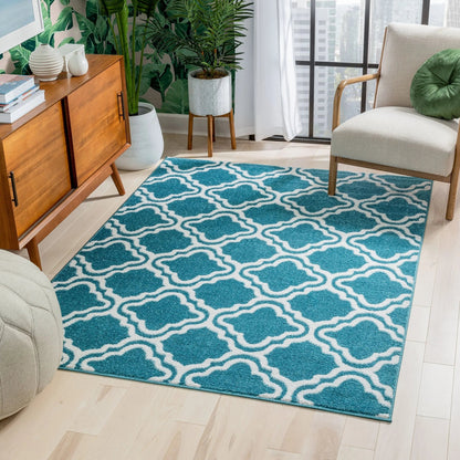 Starbright Calipso Blue Rug Well Woven