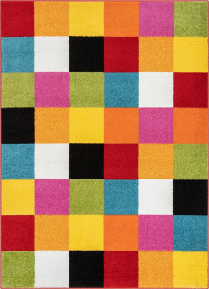 Starbright Bright Square Multi Rug Well Woven