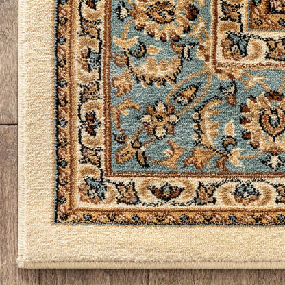 Aviva Ivory Traditional Rug Well Woven