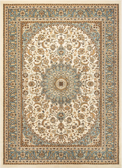 Aviva Ivory Traditional Rug Well Woven