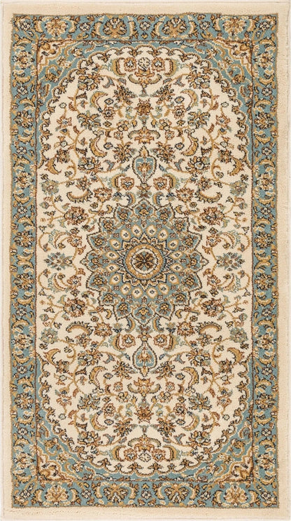 Aviva Ivory Traditional Rug Well Woven