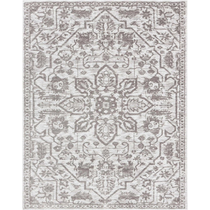 Disa Vintage Medallion Cream Soft Rug By Chill Rugs Well Woven