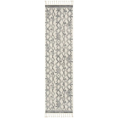 Darcy Modern Farmhouse Tribal Pattern Ivory Rug Well Woven