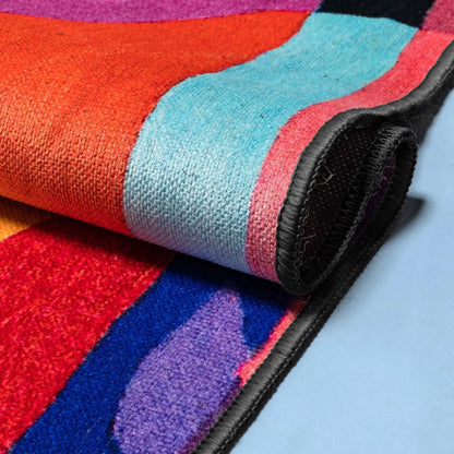 Well Woven x Misha Tyutyunik Sunday Jungle Aubade Multi-Color Rug Well Woven