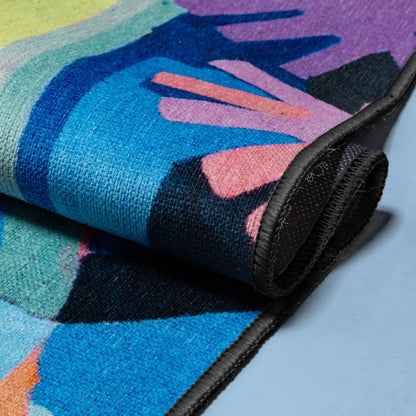 Well Woven x Misha Tyutyunik Sunday Jungle Home Multi-Color Rug Well Woven